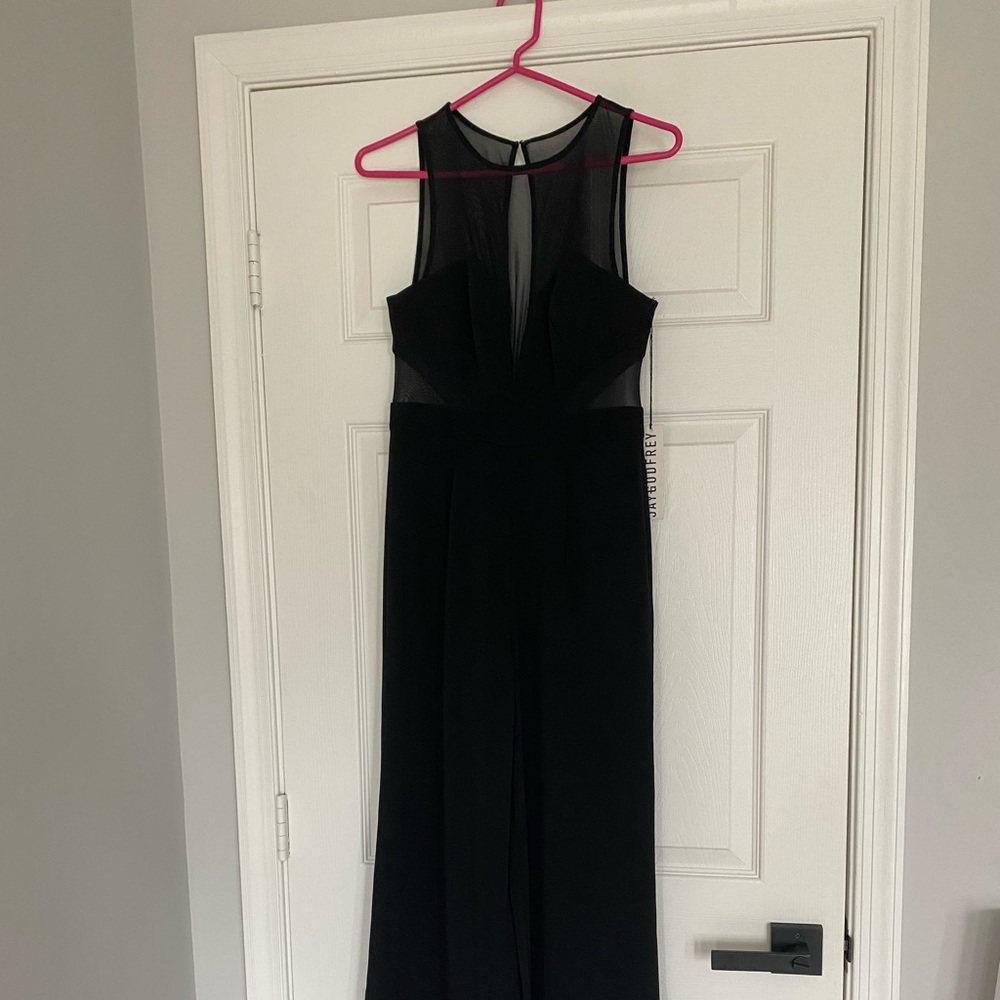 Black jumpsuit by Jay Godfrey size 2. Never worn